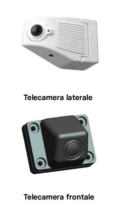 WAY_Dash cam-laterale-frontale Dash cam laterale e dash cam frontale per il sistema SideWAY