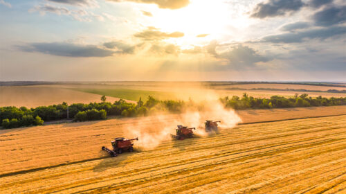 Trattore nell'ambito dell'agricoltura 4.0